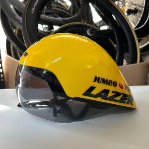 Team Jumbo Visma - Lazer Volante Yellow - SEPP KUSS