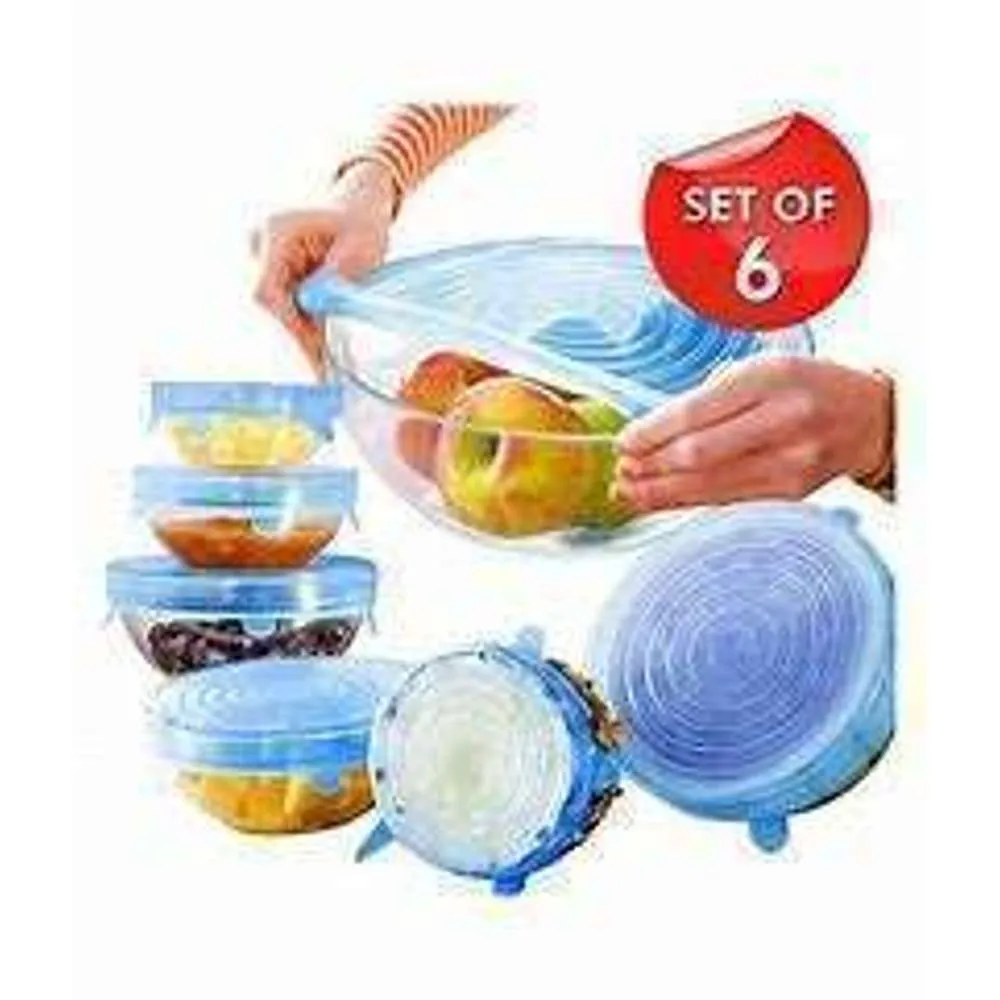 UBL Silicone Bowl Covers 6pc