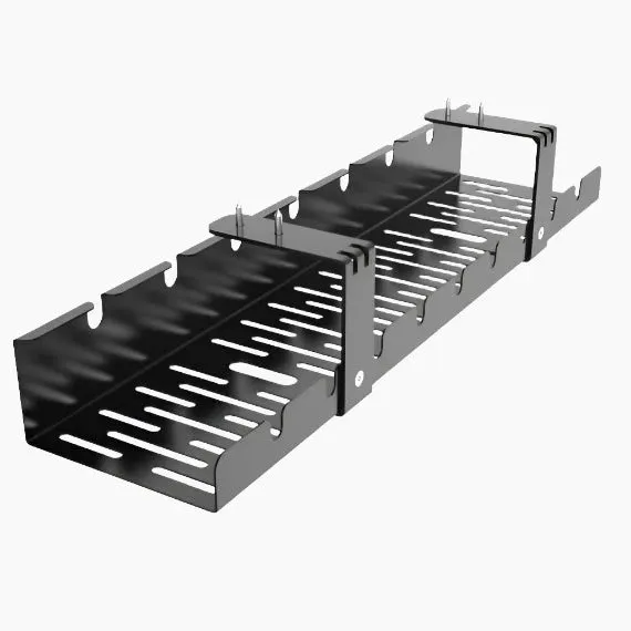 Under Desk Metal Cable Tray