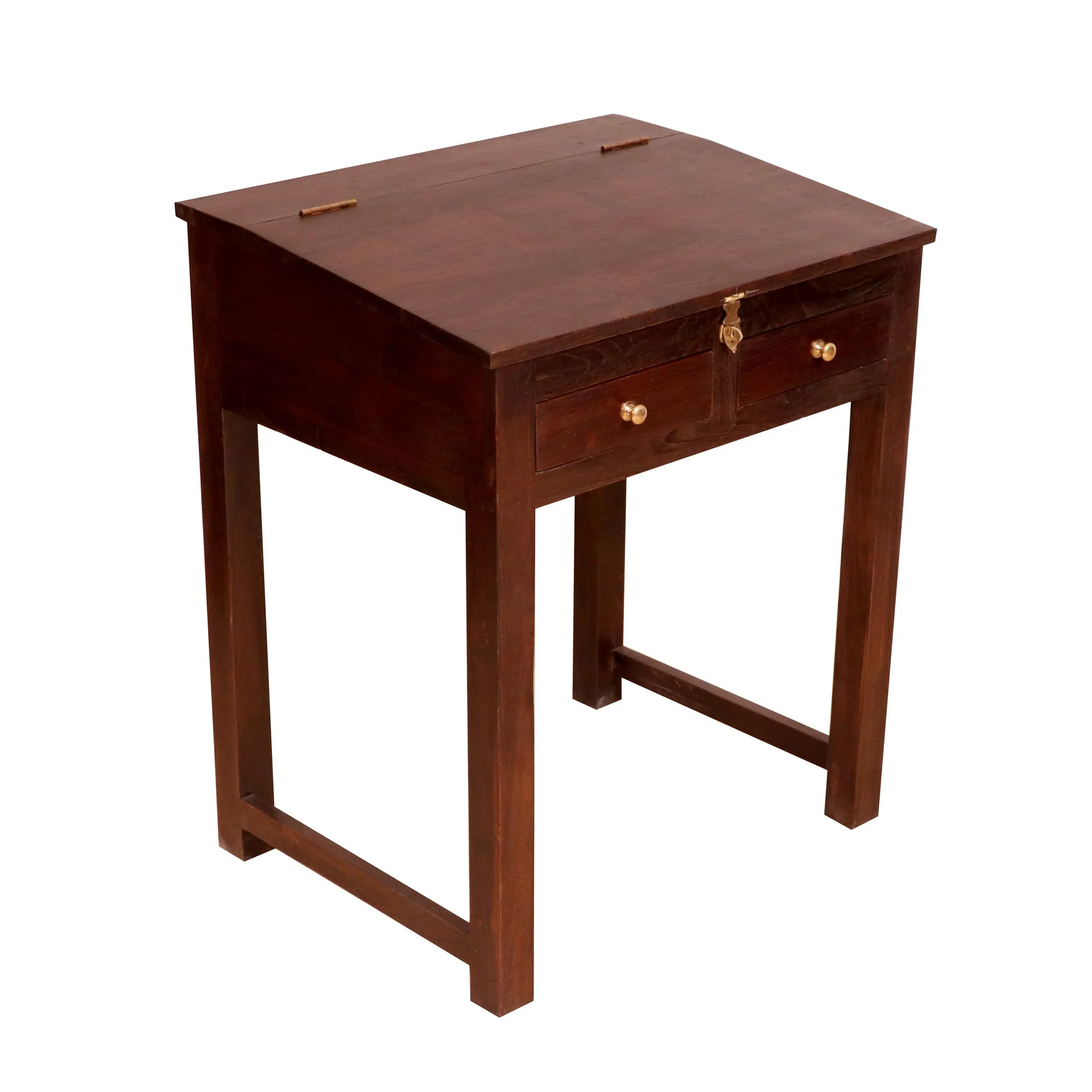 Vintage style 2 drawer munim desk study table