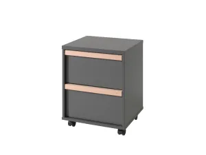 Vipack - London Desk Drawers - Grey