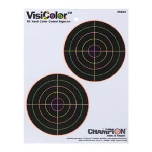 Visicolor Targets - 5" Double Bulls Eye