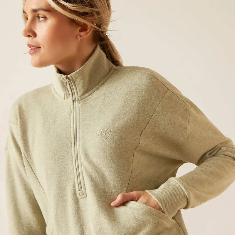 Women's Friday Cotton 1/2 Zip Sweatshirt